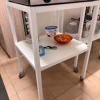 Carrello Acciaio Professionale con Ruote