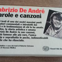 Cofanetto libro + vhs De André Einaudi