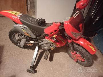 Moto elettrica per bambini