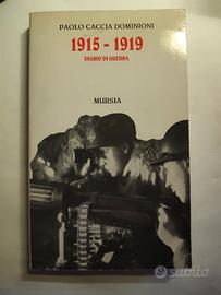 LIBRO  - DIARIO DI GUERRA  1915-1919