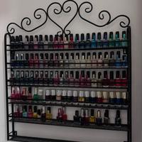 Espositore da parete smalti