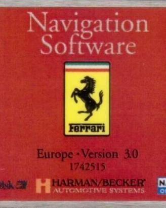 Becker cascade be 6112 ferrari card CF mappa o CD