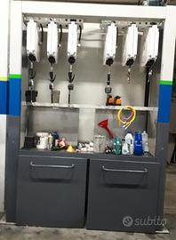 Attrezzatura officina meccanica gommista