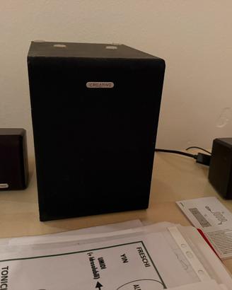 impianto audio creative