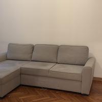 Divano grigio angolare Maison du Monde