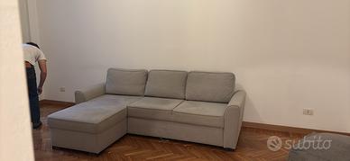 Divano grigio angolare Maison du Monde