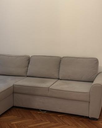 Divano grigio angolare Maison du Monde