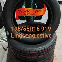 4 Pneumatici estivi LingLong 195/55R16 91V