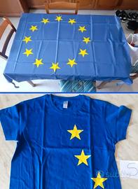Gadget Unione Europea Bandiera Maglietta taglia S