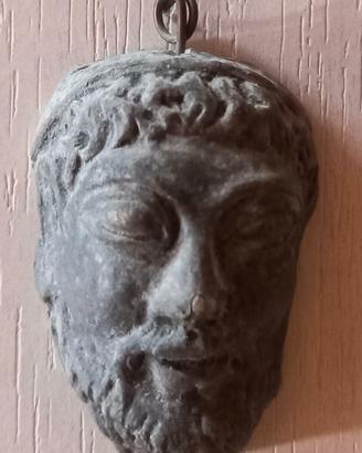 Ciondolo scultura "Satiro" stile Etrusco / Romano