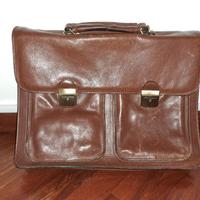 Borsa in cuoio artigianale pelletteria Barantani