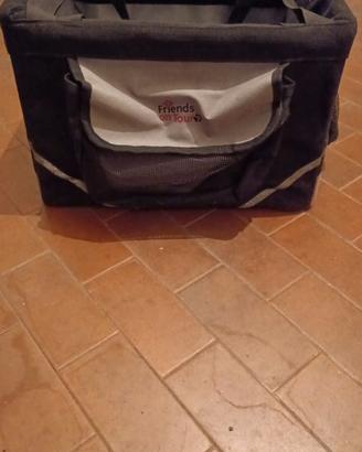 TRASPORTINO PER CANI PER BICI