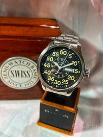 Orologio Zeno-Watch Basel Pilot Day-Date