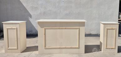 set boiserie 3 pz