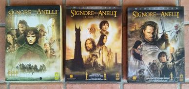 Lotto completo DVD "Signore degli anelli"sped.incl