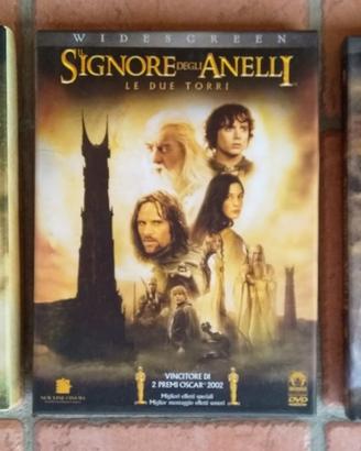 Lotto completo DVD "Signore degli anelli"sped.incl