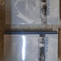 Volumi grandi poeti neruda e baudelaire