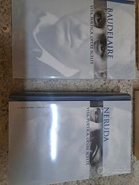 Volumi grandi poeti neruda e baudelaire