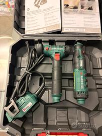 Mini Mola e smerigliatrice 20v Parkside NUOVI