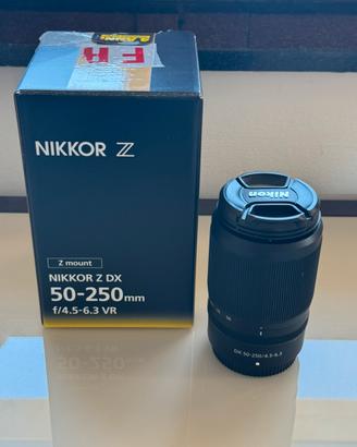 Nikon Nikkor Z DX 50-250 mm 4 anni Garanzia Nital