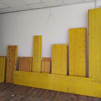 pannelli gialli lamellari robusti