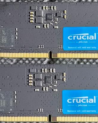 Crucial RAM DDR5 32GB Kit (2x16GB) x PC FISSO