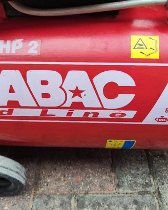 Compressore ABAC 50 Litri 2HP - Tagliandato