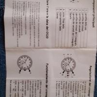 orologio con penna e portachiavi 