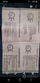 orologio con penna e portachiavi 