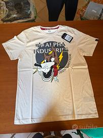 T shirt alpha industries nuova con cartellino M