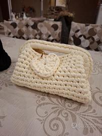 Borsetta all'uncinetto clutch bag crochet