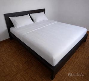 letto matrimoniale con materasso