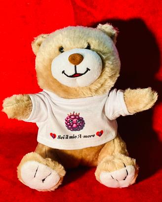 Peluche  con maglietta personalizzata