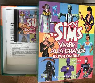 The sims vivere alla grande cd scatola gioco pc