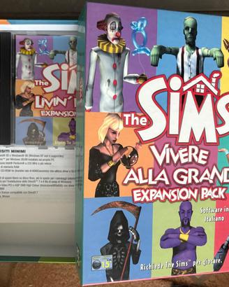 The sims vivere alla grande cd scatola gioco pc