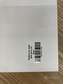 SCHERMO MACBOOK AIR A2681 LCD 4074 SILVER