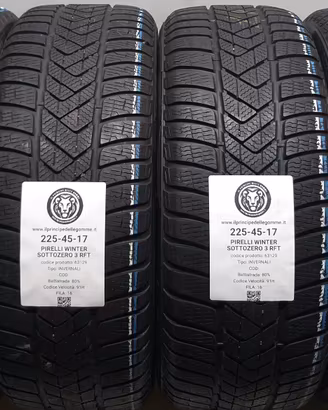 4 GOMME 225 45 17 PIRELLI A63129
