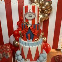 scenografia in legno Circus