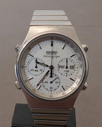Seiko 7a38-7190 Cronografo Argento/Bianco
