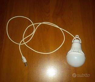 LAMPADA DI EMERGENZA USB