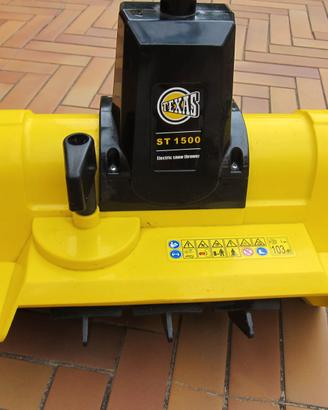 Scopa elettrica per neve Texas 1500W