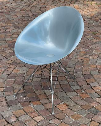 Sedia Kartell Ero|S| di Philippe Starck Grigio