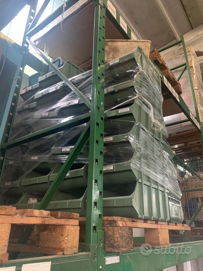 Set 4 Pannelli Organizzatore Con 90 Contenitori - Per Officina, Garage E Laboratorio, Nero E Arancione - Foto 6