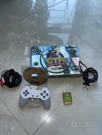 PlayStation 1 da collezione grafica Crash CTR