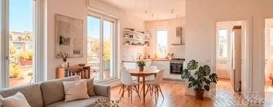 Trilocale con BALCONE- OSTIENSE