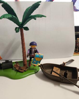 Playmobil Lotto Misto Pirati - Isola del Tesoro