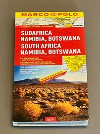 Sudafrica, Namibia; Botswana - Mappa Cartina