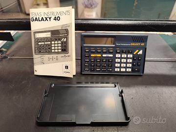 Calcolatrice Texas instruments galaxy 40