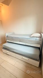 Letto salvaspazio Mondo Convenienza 2 letti