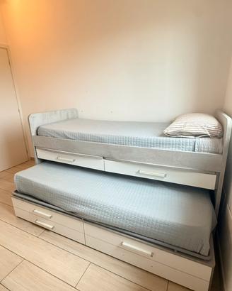 Letto salvaspazio Mondo Convenienza 2 letti